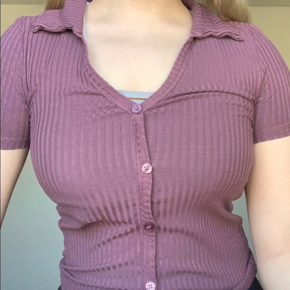 purple shirt !